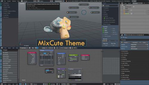 MixCute Theme preview image